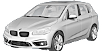 BMW F45 U0006 Fault Code